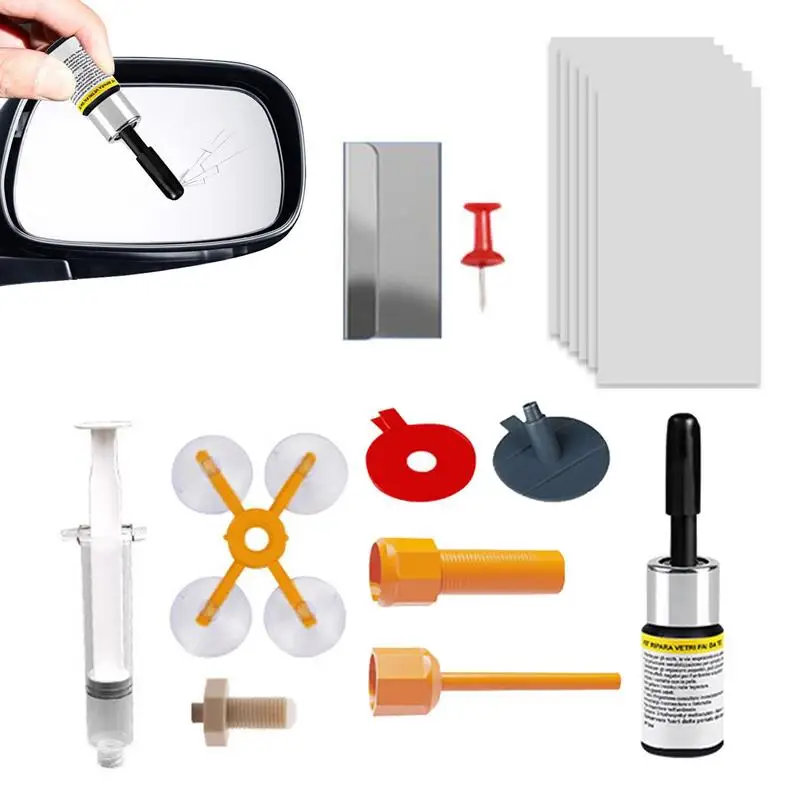 Glass Repair Fluid Kit Windshield Glass Crack Repair Tools Multi-Purpose Glass Repair Supplies For Cars RVs SUVs And Trucks
Glass Repair Fluid Kit Windshield Glass Crack Repair Tools Multi-Purpose Glass Repair Supplies For Cars RVs SUVs And Trucks