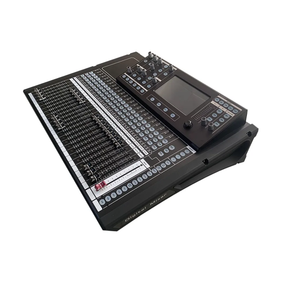 

T-24 24 Channel Blueteeth Mixer 24 Bit DSP Digital Effect Sound Mixing Console Equipment USB 48V DJ Mixing Studio Equipment