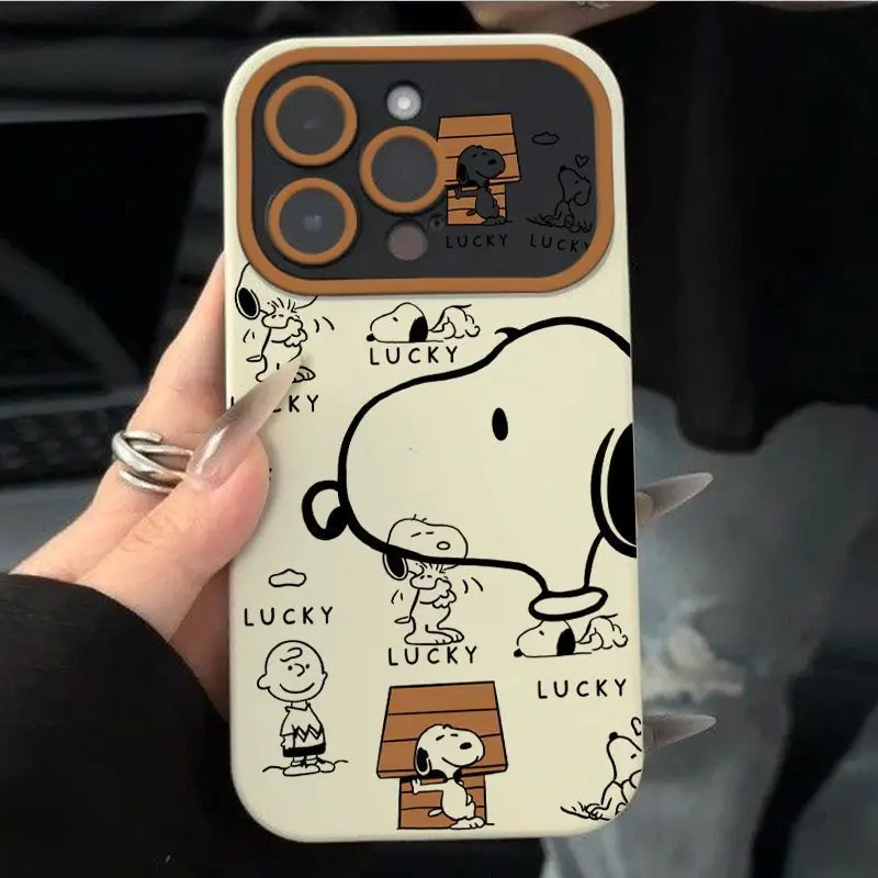 Lucky Snoopy Cartoon Big Window for Apple 15promax Phone Case 14plus All-Inclusive 13 Drop-Resistant 12 Soft Case 8P/7
Lucky Snoopy Cartoon Big Window for Apple 15promax Phone Case 14plus All-Inclusive 13 Drop-Resistant 12 Soft Case 8P/7