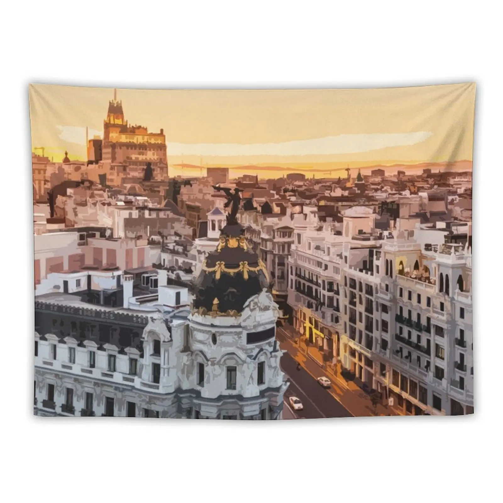 Madrid Tapestry Wall Coverings Room Decor Aesthetic Decorations For Room Tapestry 
Madrid Tapestry Wall Coverings Room Decor Aesthetic Decorations For Room Tapestry