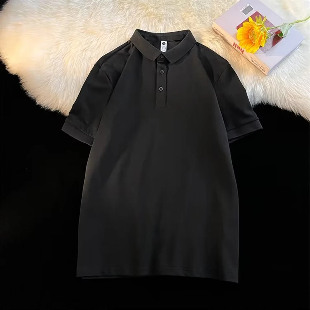 Short Sleeve Tee Shirts Sportwear Summer T-shirt Turndown Collar Boys Brand Breathable Button Up 2023 New Male
Short Sleeve Tee Shirts Sportwear Summer T-shirt Turndown Collar Boys Brand Breathable Button Up 2023 New Male
