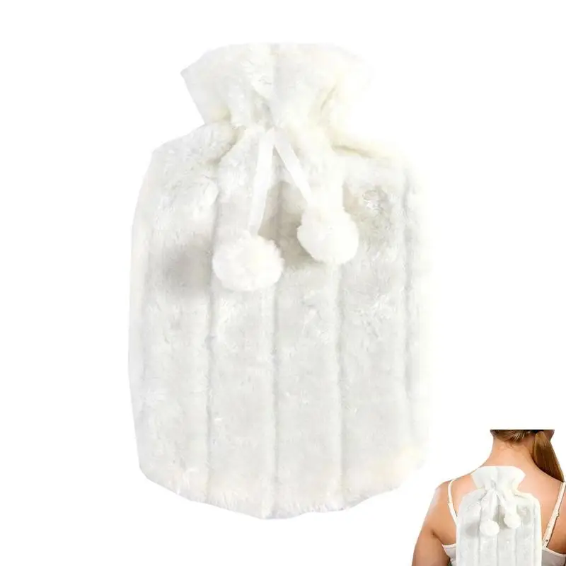 

Water Bottle Cover Only 2 Liter Ultra Soft Faux Plush Fur Hot Water Bottle Cover Water Bottle Softcover For Hot Cold 6-8 Hours