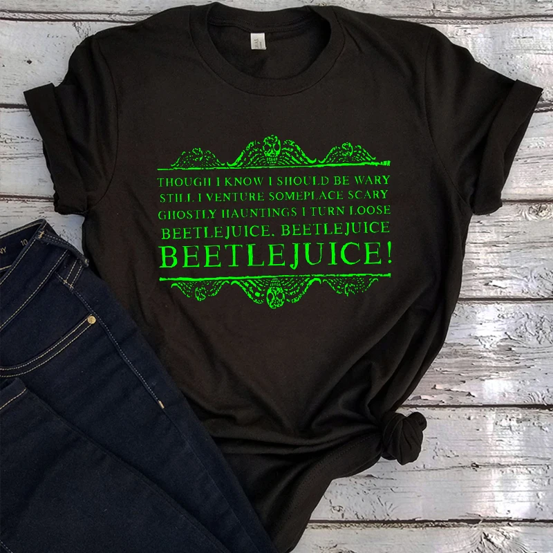 Beetlejuice Tshirt Horror Movie Aesthetic Clothes Shirt Aesthetic Clothes Vintage Beetlejuice Women T Shirt Goth
Beetlejuice Tshirt Horror Movie Aesthetic Clothes Shirt Aesthetic Clothes Vintage Beetlejuice Women T Shirt Goth