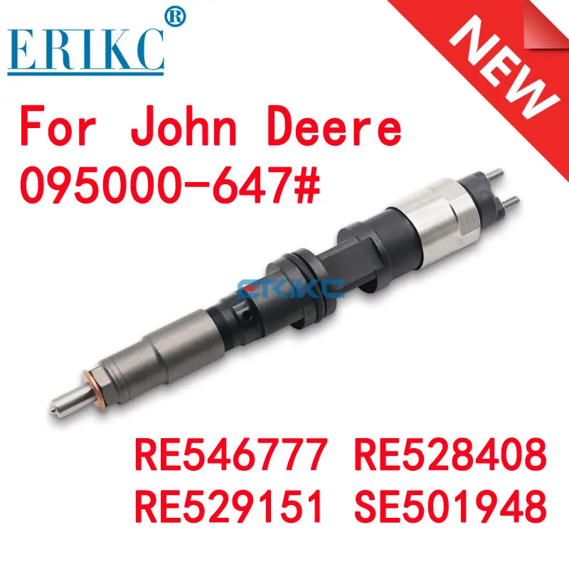 

095000-6470 095000-6471 Diesel Fuel Injector 095000-6472 FOR DENSO JOHN DEERE RE546777 RE528408 RE529151 SE501948