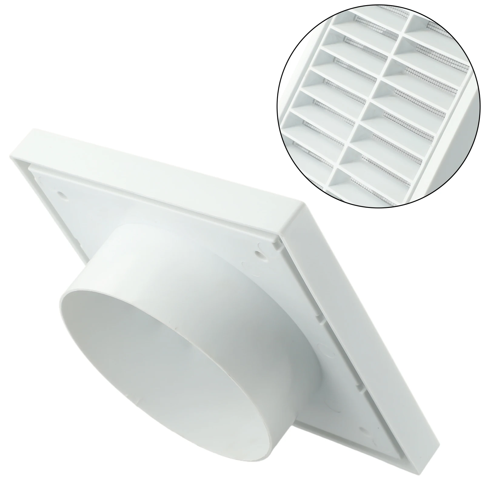

Efficient Ventilation Grille Durable PP Material Suitable for Wall or Ceiling Openings Vermin and Rodent Protection White