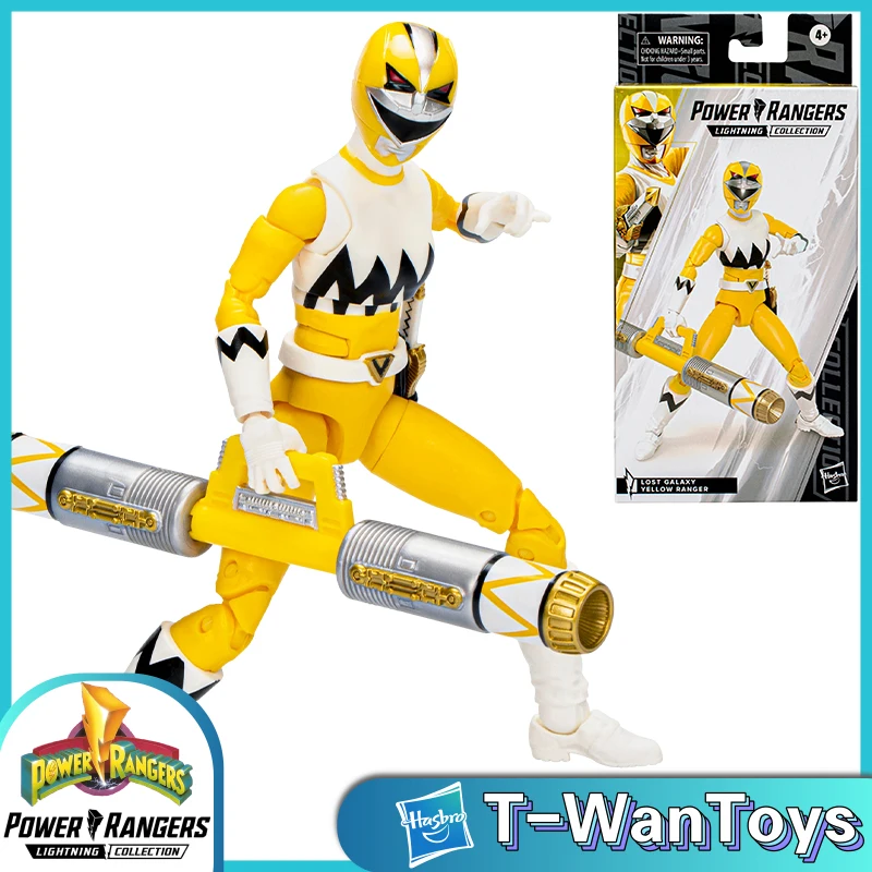

Hasbro Power Rangers Lightning Collection Lost Galaxy Yellow Ranger 6-Inch-Scale Action Figure Original Collectible Toys F5176
