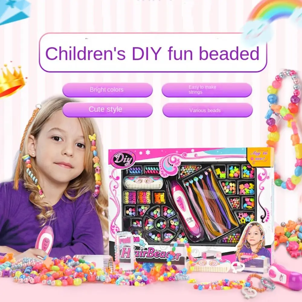 Small Beads Pop Beads Snap Bead Silicone Beads Interest Cultivation Bracelet Making Kit Plastic Interactive Girl Toys
Small Beads Pop Beads Snap Bead Silicone Beads Interest Cultivation Bracelet Making Kit Plastic Interactive Girl Toys