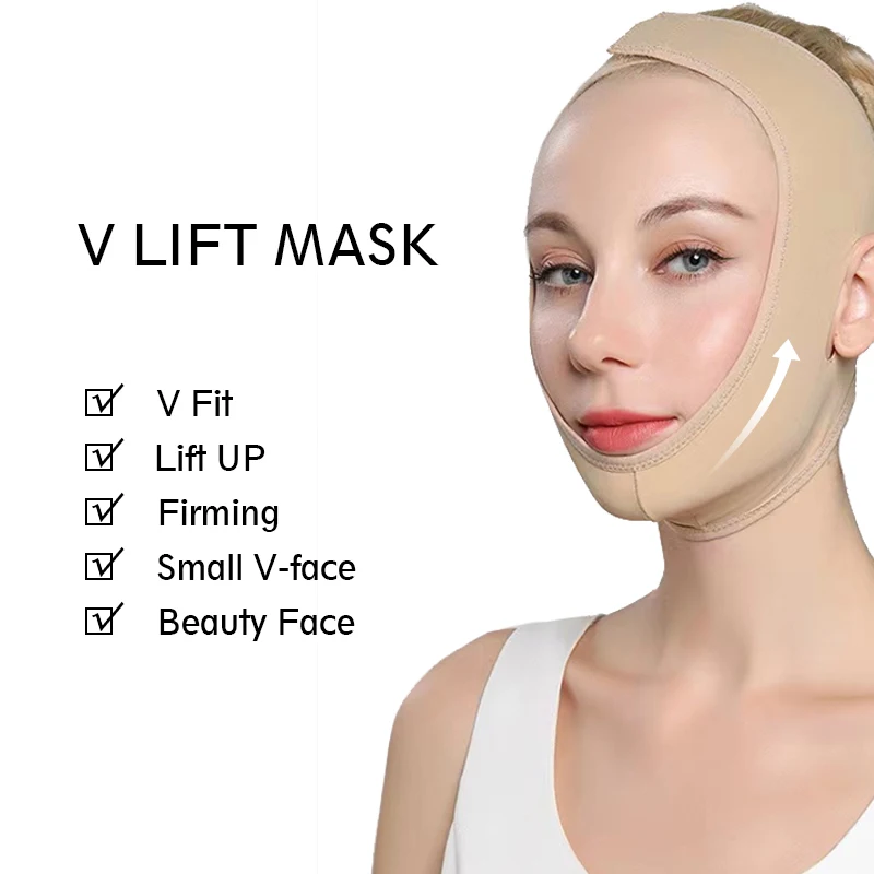 3D Face Lift V Mask Slimming Bandage Belt Firming Facial Fine Lines Reduce Wrinkles Shaper Up Tape
3D Face Lift V Mask Slimming Bandage Belt Firming Facial Fine Lines Reduce Wrinkles Shaper Up Tape