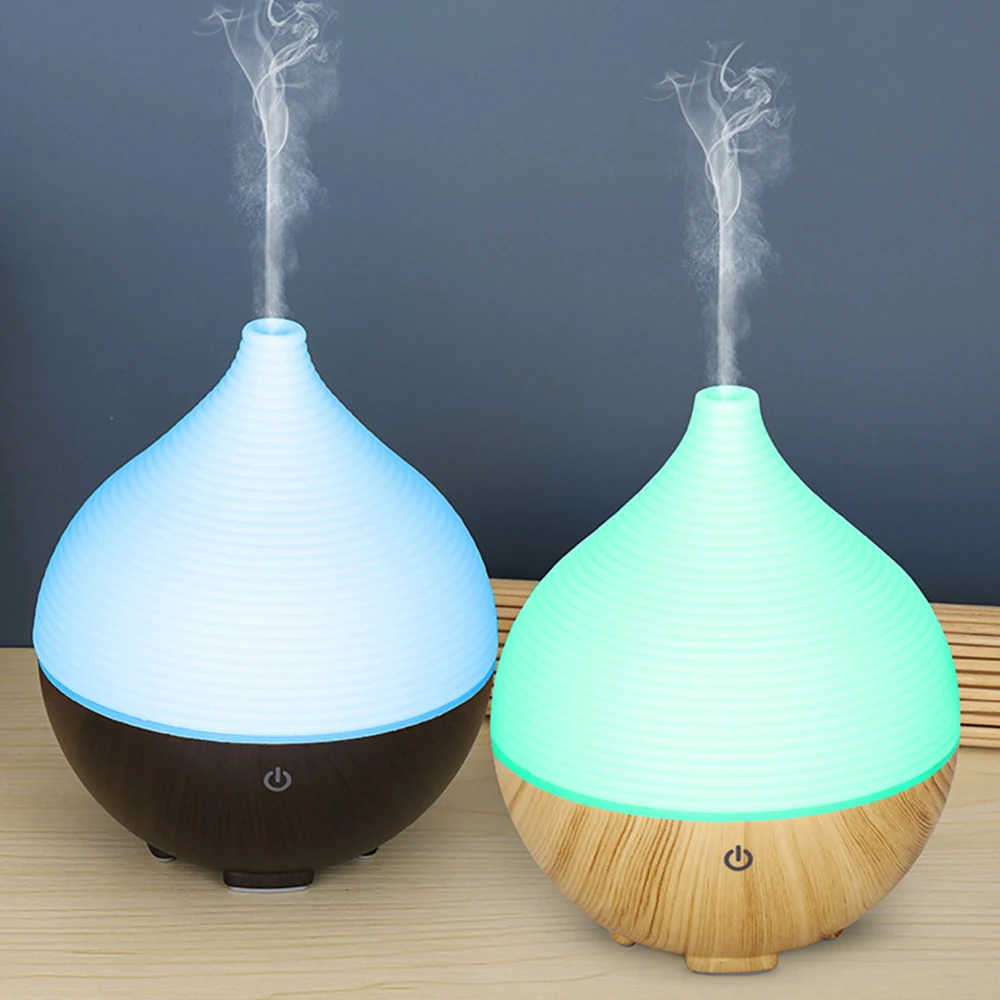 

130ML USB Wood Grain Air Humidifiers Essential Oil Aroma Diffuser Aromatherapy Mini Portable Perfume Fog Mist Maker for Home Car