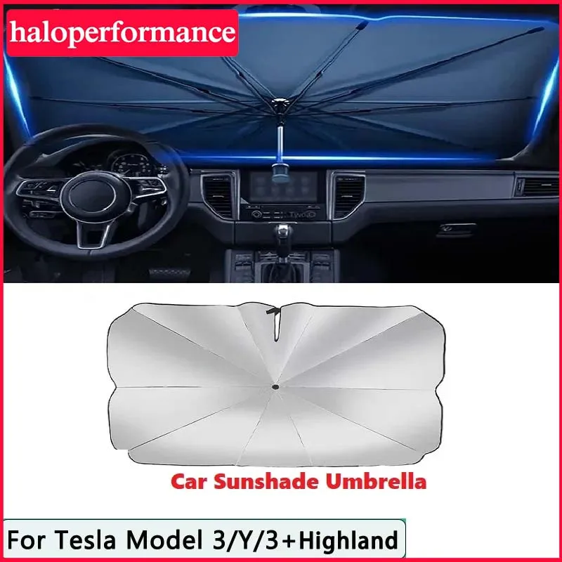 Car Sunshade Umbrella Front windshield Anti UV For Tesla Model 3+ Highland Sun Windscreen Protector Model 3/Y 2024 Accessories
Car Sunshade Umbrella Front windshield Anti UV For Tesla Model 3+ Highland Sun Windscreen Protector Model 3/Y 2024 Accessories
