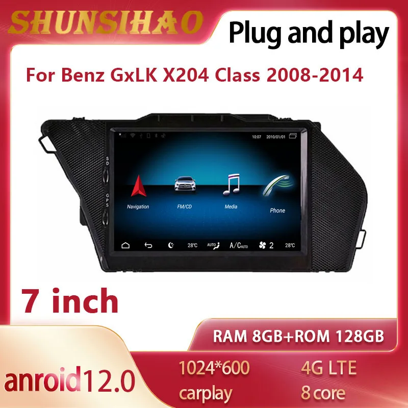 ShunSihao android all in one For 7" Benz GLK X204 Class 2008-2014 multimedia headunit carplay GPS navigation car radio 128G
ShunSihao android all in one For 7" Benz GLK X204 Class 2008-2014 multimedia headunit carplay GPS navigation car radio 128G