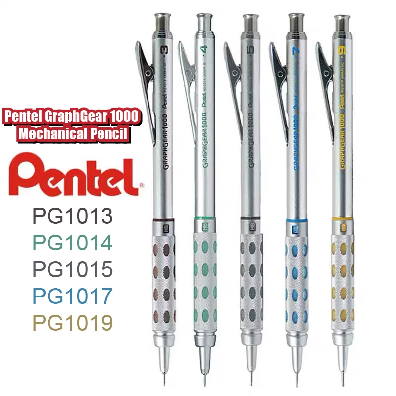 

Japan Original Pentel Graphgear 1000 Mechanical Drafting Pencil PG 1013/1015/1017/1019 Student Office Design Artist Free shippin