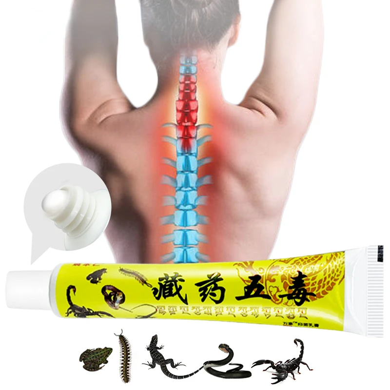 1Pcs Tibetan Medicine Five Poison Pain Relief Ointment Relieve Rheumatoid Joint Pain Lumbar Disc Herniation Herbal Cream S002
1Pcs Tibetan Medicine Five Poison Pain Relief Ointment Relieve Rheumatoid Joint Pain Lumbar Disc Herniation Herbal Cream S002