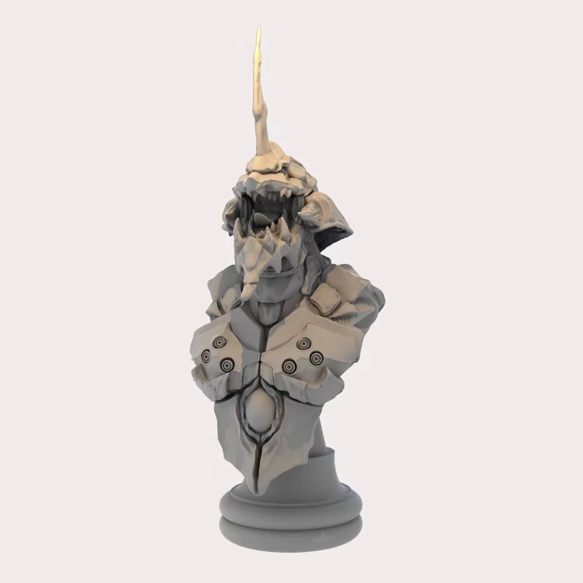 110mm EVA first machine&second machine bust GK white mold 3D printing resin handmade mold 
110mm EVA first machine&second machine bust GK white mold 3D printing resin handmade mold