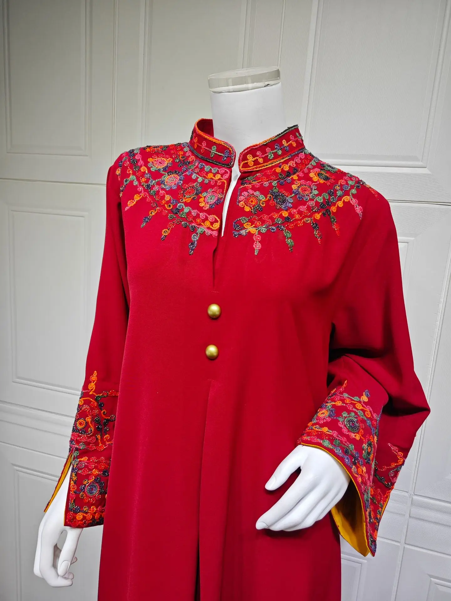 فستان إسلامي لعيد رمضان، قفطان مغربي مبهر، ملابس إسلامية تركية سعودية، جلابية للحفلات فستان إسلامي لعيد رمضان، قفطان مغربي مبهر، ملابس إسلامية تركية سعودية، جلابية للحفلات