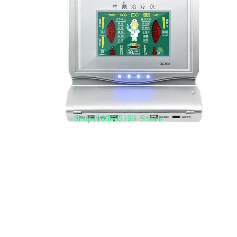 Frequency Therapeutic Instrument Hospital Dredge Meridian Physiotherapy Apparatus Same Acupuncture Pulse Eutic Appliance
Frequency Therapeutic Instrument Hospital Dredge Meridian Physiotherapy Apparatus Same Acupuncture Pulse Eutic Appliance