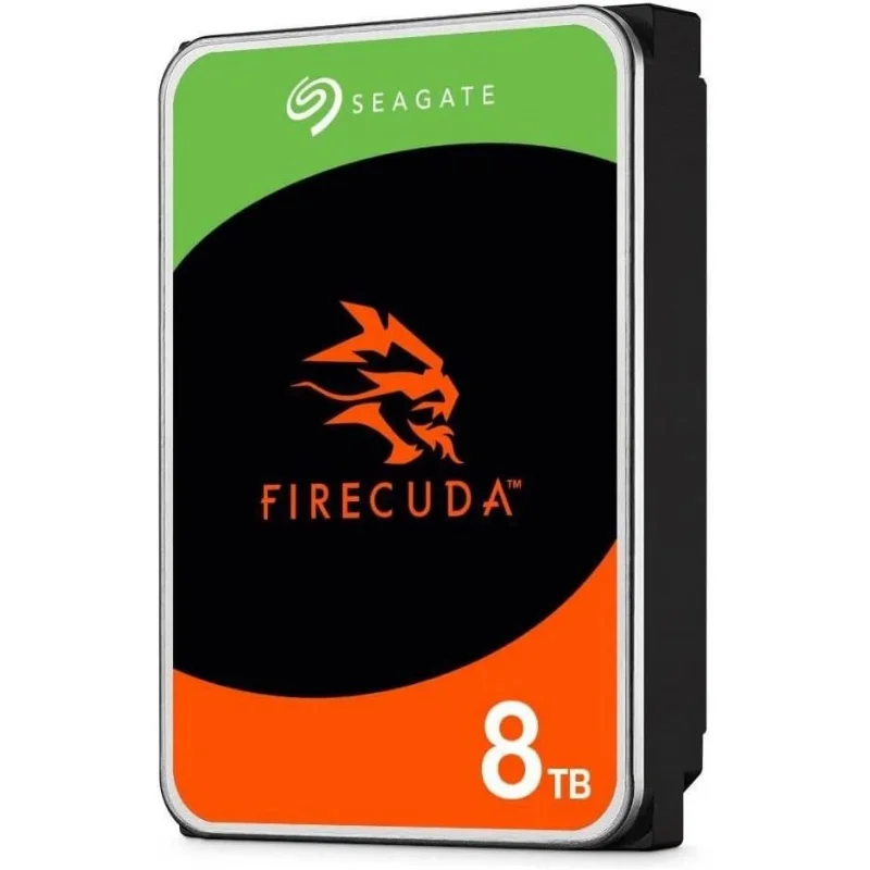 

Seagate FireCuda HDD 8TB Internal Hard Drive HDD - 3.5 Inch CMR SATA 6Gb/s 7200RPM 256MB Cache 300TB/year with Rescue Services (