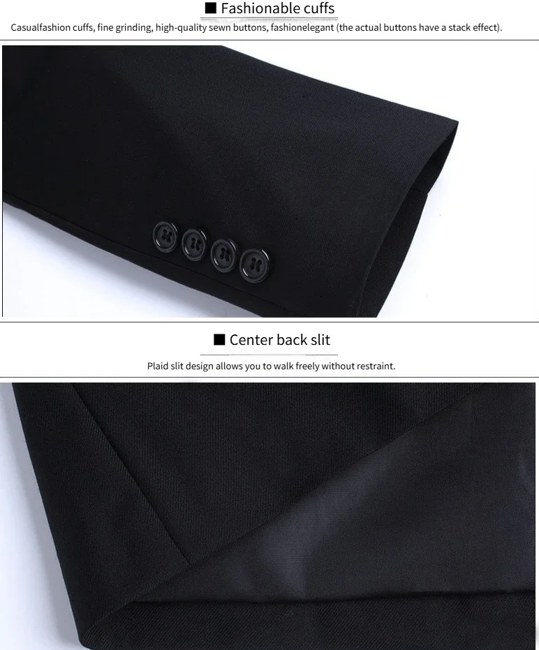 سترات رسمية للرجال سترات من القماش المطاطي للمكتب جاهزة بقصة ضيقة لحفلات الزفاف رفيعة للرجال غير رسمية 2025 رياضية عالية الجودة سترات رسمية للرجال سترات من القماش المطاطي للمكتب جاهزة بقصة ضيقة لحفلات الزفاف رفيعة للرجال غير رسمية 2025 رياضية عالية الجودة