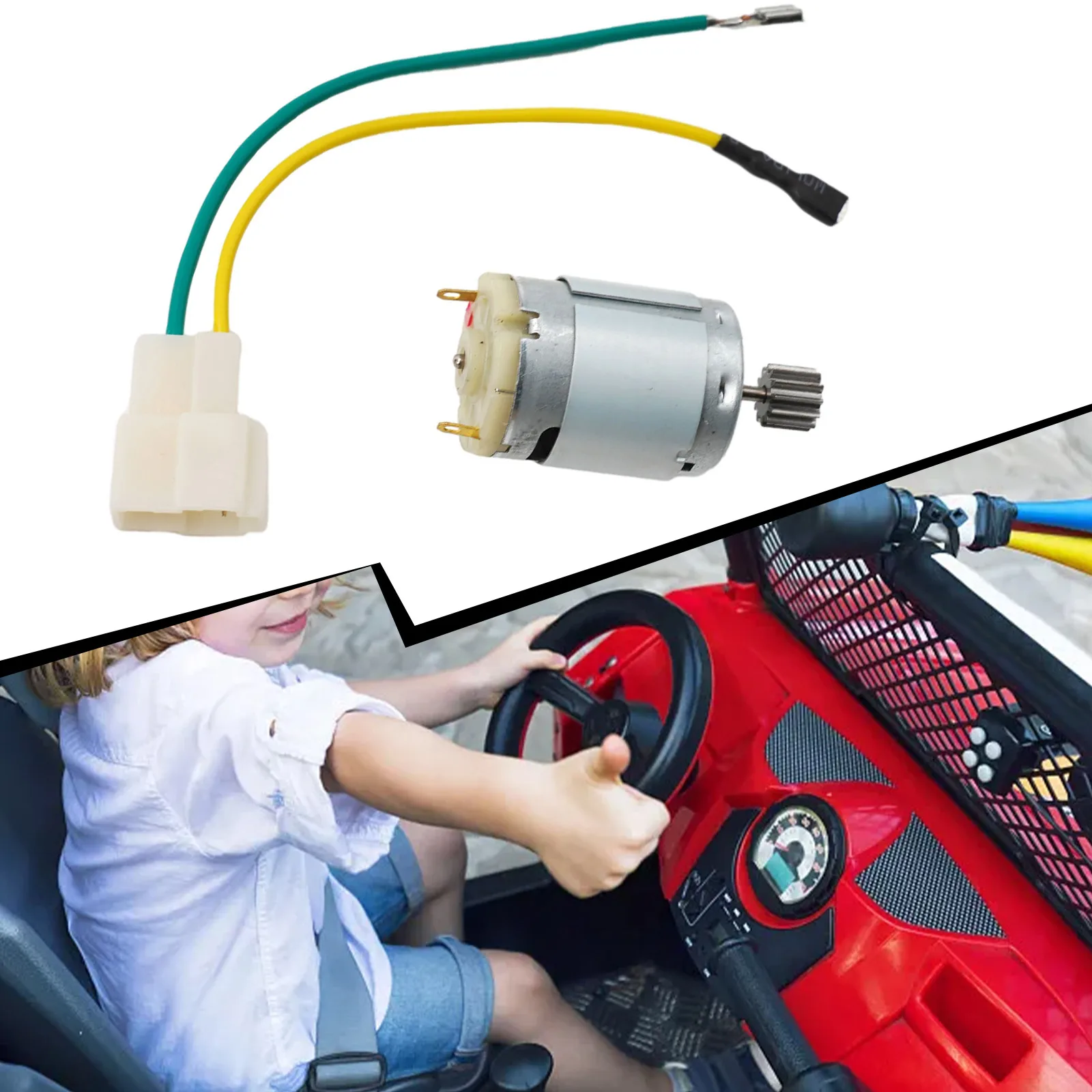 Brand New Kid Toy Parts Electric Car Motor Toy Motor 1 Cm 10 Teeth 1Set 6V /12V 24V Fittings RS550 RS390 RS380
Brand New Kid Toy Parts Electric Car Motor Toy Motor 1 Cm 10 Teeth 1Set 6V /12V 24V Fittings RS550 RS390 RS380