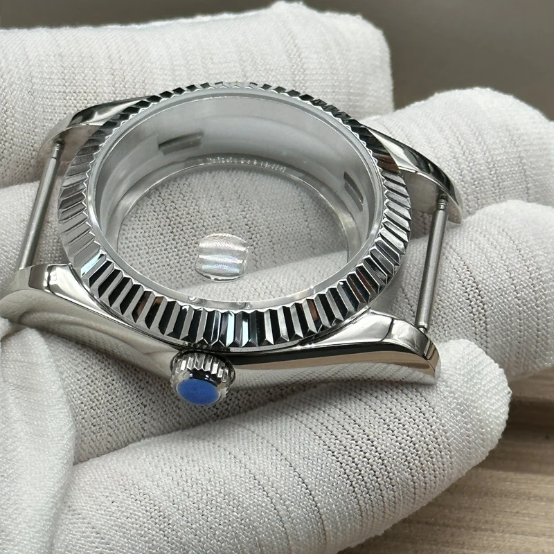 NH35 movement watch 41mm watch case 316L stainless steel sapphire glass waterproof case 21mm Watchband Accessories
NH35 movement watch 41mm watch case 316L stainless steel sapphire glass waterproof case 21mm Watchband Accessories