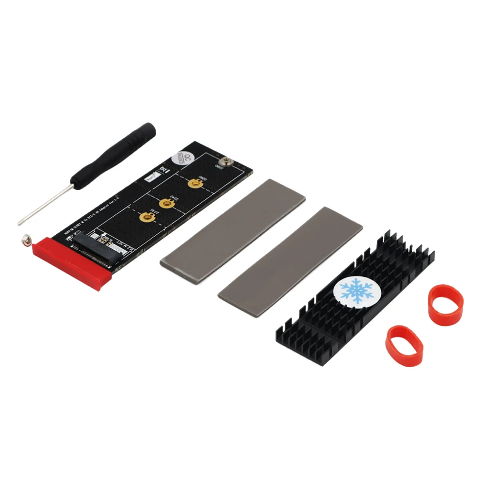 Адаптер NGFF(M.2)Nvme M Key SSD к PCI-E 4X с радиатором (вертикальная установка), поддержка 2230-2280 м, 2 размера 
Адаптер NGFF(M.2)Nvme M Key SSD к PCI-E 4X с радиатором (вертикальная установка), поддержка 2230-2280 м, 2 размера
