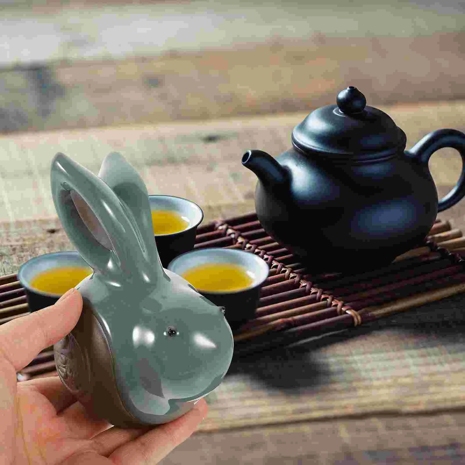 Ceramic Rabbit Tea Pet Decor Zodiac Rabbit Statue Ornament Bunny Shaped Kung Fu Tea Pet
Ceramic Rabbit Tea Pet Decor Zodiac Rabbit Statue Ornament Bunny Shaped Kung Fu Tea Pet