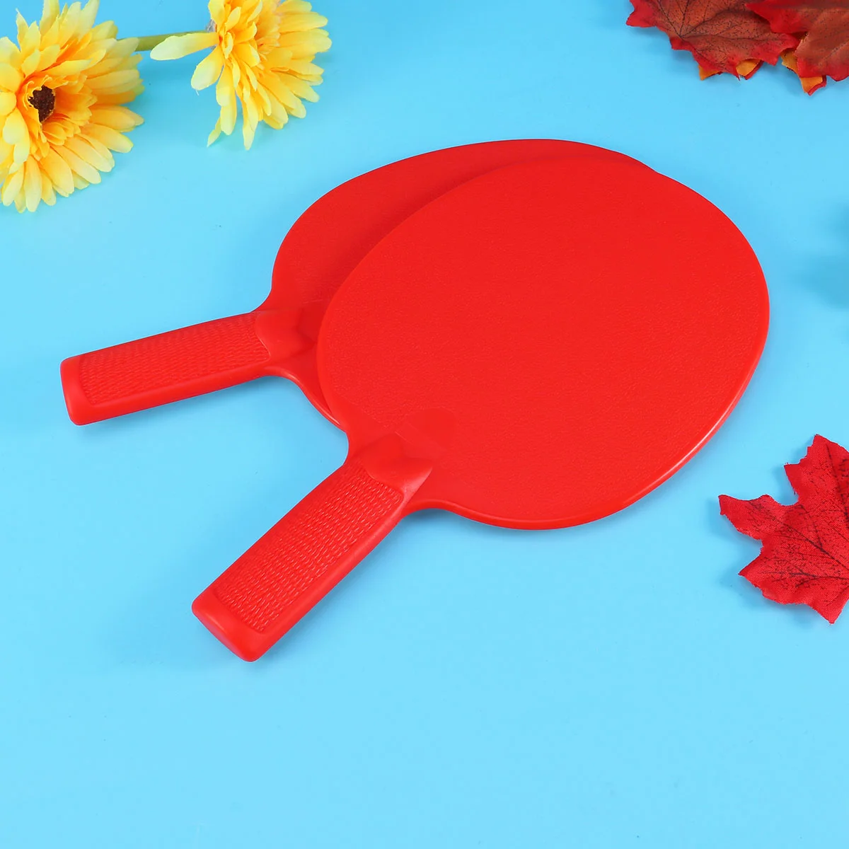 1 Pair Table Tennis Bats Plastic Racket Children Practice Training Plastic Pats for Kids (Red)
1 Pair Table Tennis Bats Plastic Racket Children Practice Training Plastic Pats for Kids (Red)