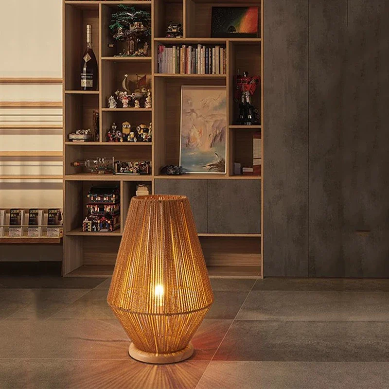 Nordic Retro Floor Lamps For Homestay Bedroom Study Restaurant Living Room Decor Stand Lights Creative Rope Woven Light Fixtures
Nordic Retro Floor Lamps For Homestay Bedroom Study Restaurant Living Room Decor Stand Lights Creative Rope Woven Light Fixtures