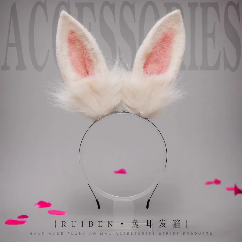 Kawaii Plush Rabbit Ear Headband Lolita Cosplay Hair Accessories Bunny Girl Headwear Animal Ear Headdress Party Cosplay Headband
Kawaii Plush Rabbit Ear Headband Lolita Cosplay Hair Accessories Bunny Girl Headwear Animal Ear Headdress Party Cosplay Headband