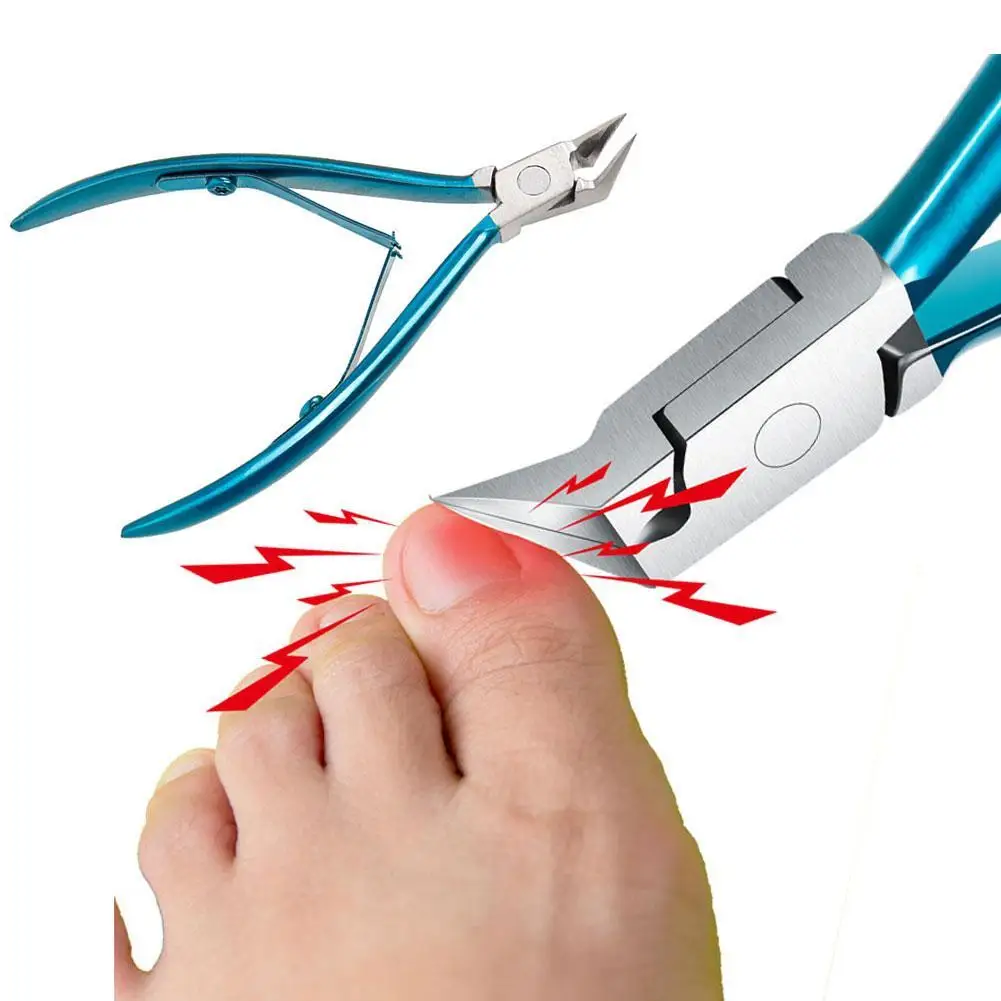 

1Pcs Professional Toenail Clippers For Thick Ingrown Nails Wide Opening Non-Slip Long Handle Toenail Cutter Trimmers