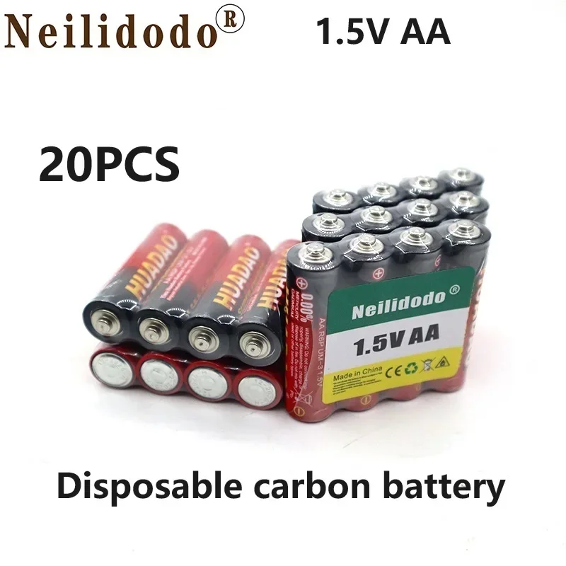 Aviation Reaches 1.5V AA Disposable Carbon Batteries for Remote Control, Alarm Clock, Radio, Temperature Gun, Mouse, Etc
Aviation Reaches 1.5V AA Disposable Carbon Batteries for Remote Control, Alarm Clock, Radio, Temperature Gun, Mouse, Etc