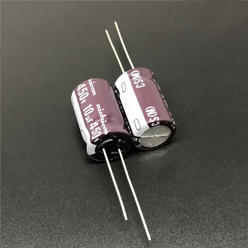 5pcs/50pcs 10uF 450V NICHICON CS Series 12.5x20mm High Ripple Current High Reliability 450V10uF Aluminum Electrolytic capacitor
5pcs/50pcs 10uF 450V NICHICON CS Series 12.5x20mm High Ripple Current High Reliability 450V10uF Aluminum Electrolytic capacitor