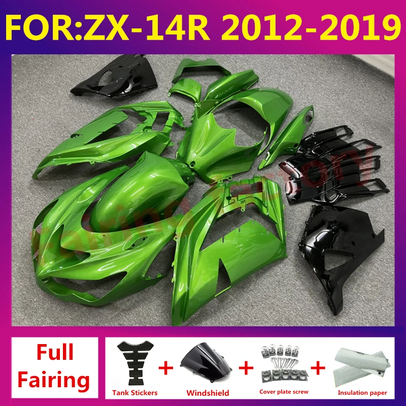 Motorcycle Full Fairing Kit For kawasaki ZX14R ZX 14R 2012 2013 2014 2015 - 2019 ZX-14R Bodywork fairings zxmt set green black
Motorcycle Full Fairing Kit For kawasaki ZX14R ZX 14R 2012 2013 2014 2015 - 2019 ZX-14R Bodywork fairings zxmt set green black