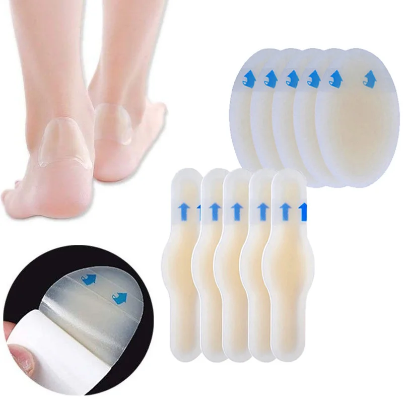 5PCS Soft Hydrocolloid Pad for Heel Gel Stickers Women Foot Protector Blisters Calluses Friction Relief Pain Self-Adhesive Patch
5PCS Soft Hydrocolloid Pad for Heel Gel Stickers Women Foot Protector Blisters Calluses Friction Relief Pain Self-Adhesive Patch