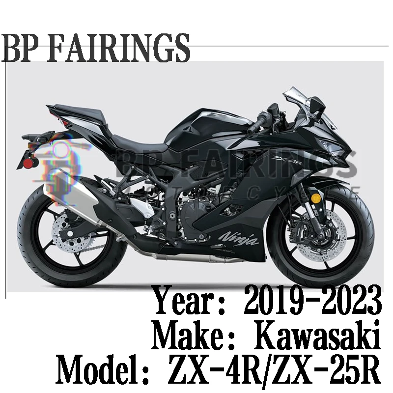 Комплект обтекателей для KAWASAKI Ninja ZX-4R 2019-2023, кузов для модели 2019, 2020, 2021, 2022, 2023, крышка из АБС-пластика 
Комплект обтекателей для KAWASAKI Ninja ZX-4R 2019-2023, кузов для модели 2019, 2020, 2021, 2022, 2023, крышка из АБС-пластика
