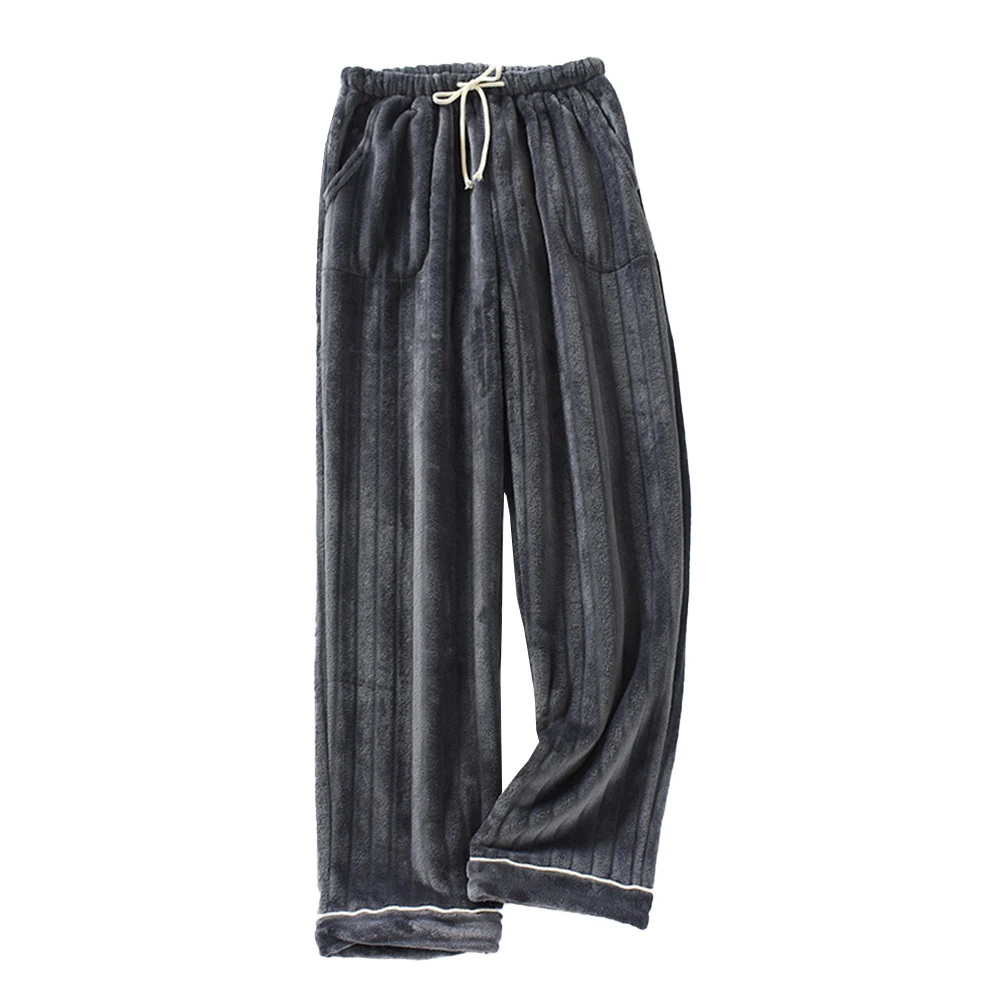 Men Winter Pajama Pants Thick Fleece Lounge Soft Elasticity Waist Joggers Jogging Bottoms Loungewear Solid Casual Homewear
Men Winter Pajama Pants Thick Fleece Lounge Soft Elasticity Waist Joggers Jogging Bottoms Loungewear Solid Casual Homewear