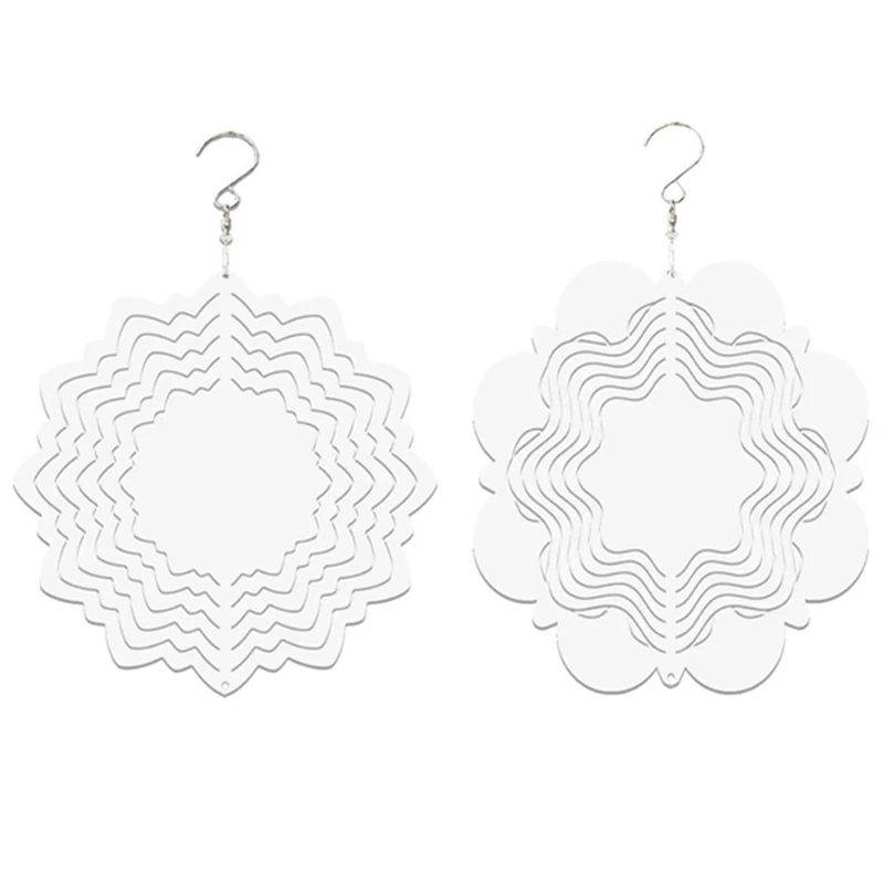 2 Piece Wind Chime Turntable Wind Power White Coated Aluminum Plate Double-Sided Printing Thermal Transfer
2 Piece Wind Chime Turntable Wind Power White Coated Aluminum Plate Double-Sided Printing Thermal Transfer