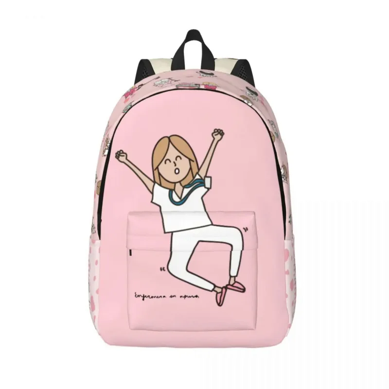 Doctor Nurse Enfermera En Apuros Classical Backpack Lightweight Student Business Daypack for Women Laptop Computer Shoulder Bag
Doctor Nurse Enfermera En Apuros Classical Backpack Lightweight Student Business Daypack for Women Laptop Computer Shoulder Bag