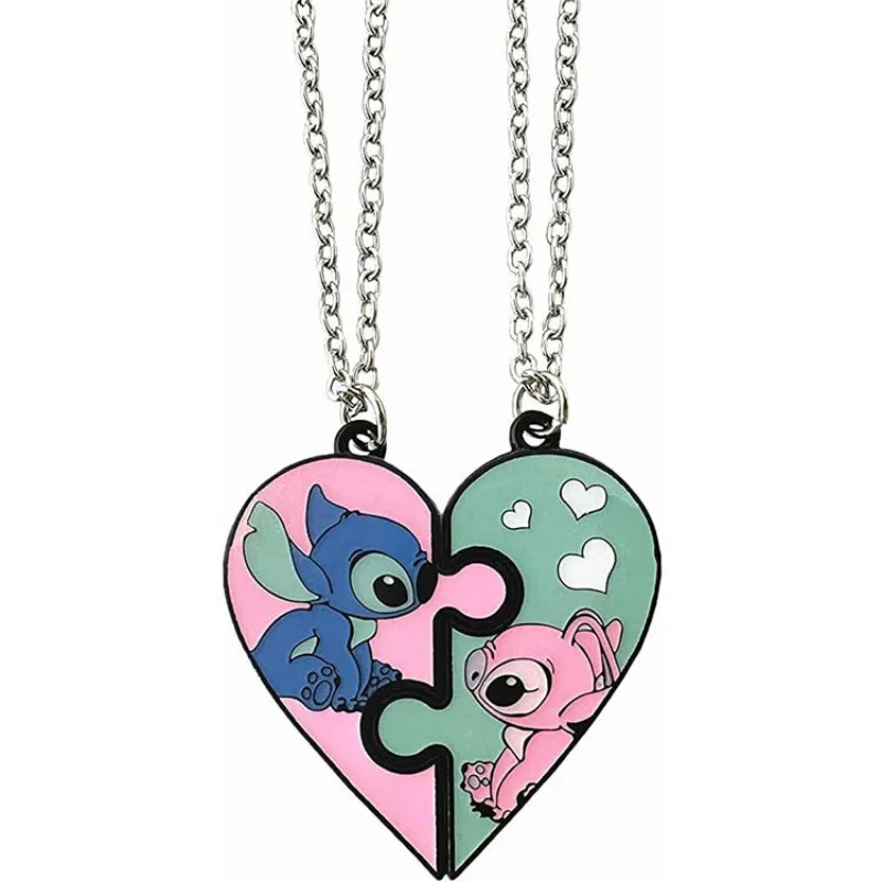 Disney Necklace Lilo&Stitch Action Figures Cartoon Stitch Angel Love Couple Combination Metal Necklace Childrens Birthday Gift
Disney Necklace Lilo&Stitch Action Figures Cartoon Stitch Angel Love Couple Combination Metal Necklace Childrens Birthday Gift