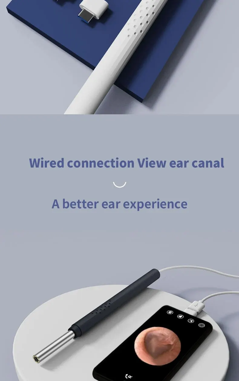 Smart Visual Ear Cleaner 3-in-1 Ear Sticks Otoscope USB C Charging Endoscope Wax Removal Tool Earpick Mini Camera Health Care 7 Mallzona Sdeee883d6c6e429abeb6a442a705d460P Smart Visual Ear Cleaner 3-in-1 Ear Sticks Otoscope USB C Charging Endoscope Wax Removal Tool Earpick Mini Camera Health Care Mallzona