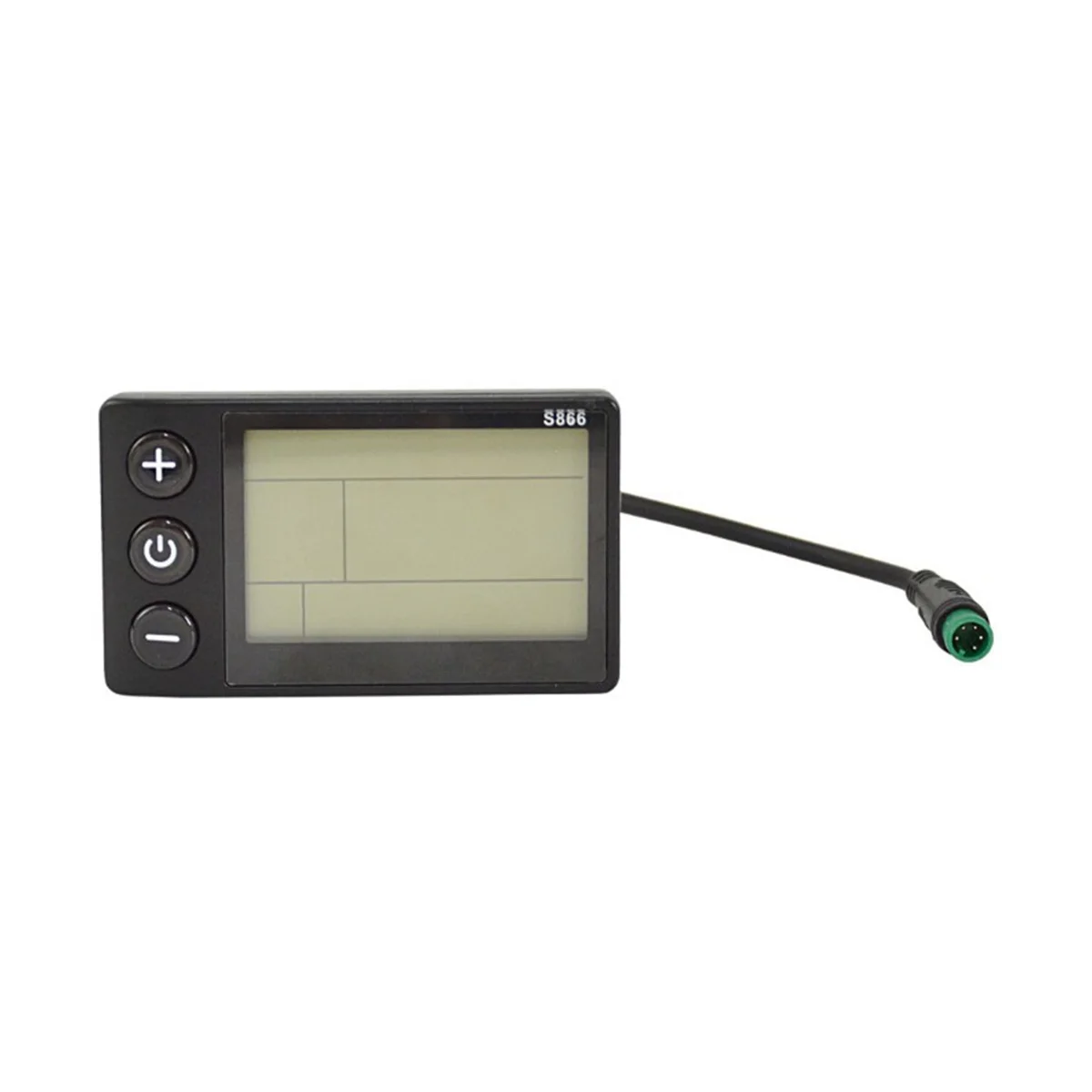 S866 Electric Bike LCD Display E-Bike Electric Scooter Display Meter Control Panel with Waterproof Plug
S866 Electric Bike LCD Display E-Bike Electric Scooter Display Meter Control Panel with Waterproof Plug