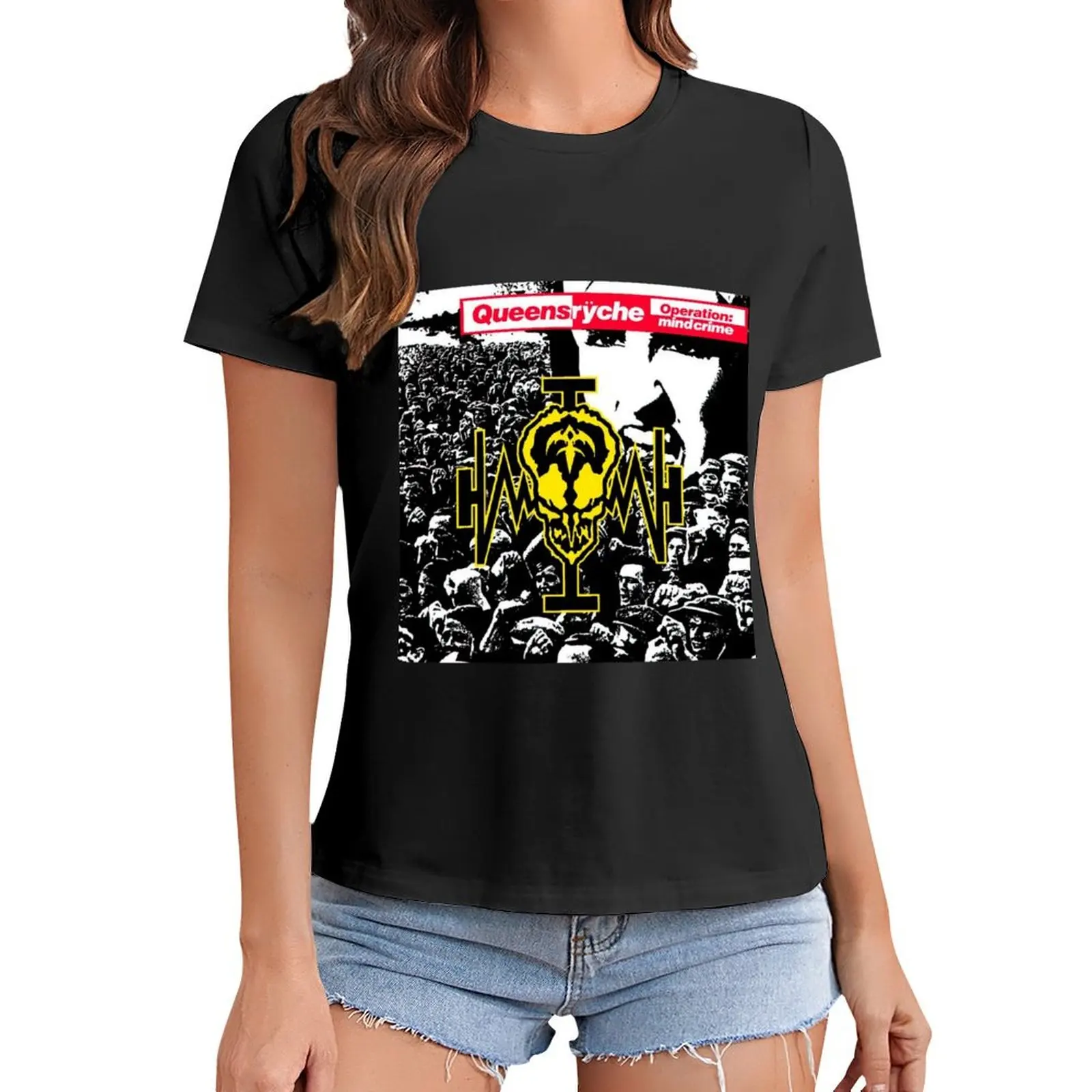 Best OPERATION MINDCRIME'88 Queensrche T-Shirt female sublime Women's summer blouses 2024
Best OPERATION MINDCRIME'88 Queensrche T-Shirt female sublime Women's summer blouses 2024