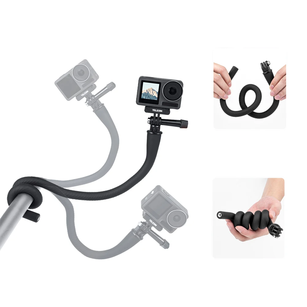 Крепление TELESIN для мини Экшн-камеры DJI Action Gopro Insta360, мини-камера, штатив-осьминог, держатель телефона, подставка с зажимом, гибкое крепление
Крепление TELESIN для мини Экшн-камеры DJI Action Gopro Insta360, мини-камера, штатив-осьминог, держатель телефона, подставка с зажимом, гибкое крепление
