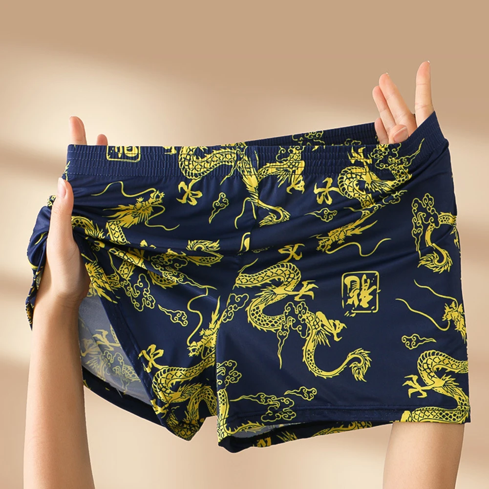 Men Underwear Dragon Printed Panties Daily Middle Waist Home Shorts U Convex Pouch Boxers Briefs Breathable Underpants
Men Underwear Dragon Printed Panties Daily Middle Waist Home Shorts U Convex Pouch Boxers Briefs Breathable Underpants