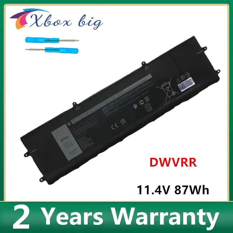 DWVRR 0017GN 0NR6MH Laptop Battery For Dell Alienware X15 R1 Dell Alienware X17 R1 11.4V 87Wh
DWVRR 0017GN 0NR6MH Laptop Battery For Dell Alienware X15 R1 Dell Alienware X17 R1 11.4V 87Wh