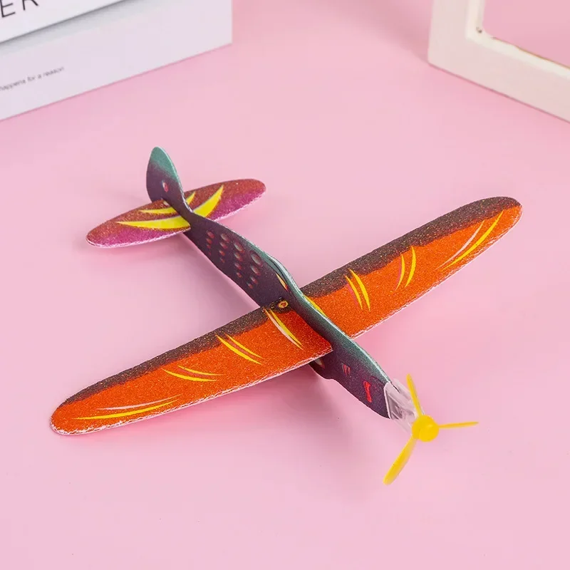 1PC Mini Aircraft Toy Children DIY Hand Throw Flying Glider Plane Foam Airplane Model Party Game Outdoor Toys for Kids Baby Gift
1PC Mini Aircraft Toy Children DIY Hand Throw Flying Glider Plane Foam Airplane Model Party Game Outdoor Toys for Kids Baby Gift