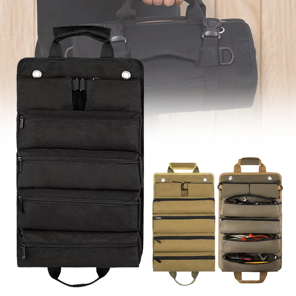 1 Piece Canvas Foldable Multifunctional Hardware Tool Roll Bag Car Seat Back Storage Bag Car Hardware Storage Bag
1 Piece Canvas Foldable Multifunctional Hardware Tool Roll Bag Car Seat Back Storage Bag Car Hardware Storage Bag