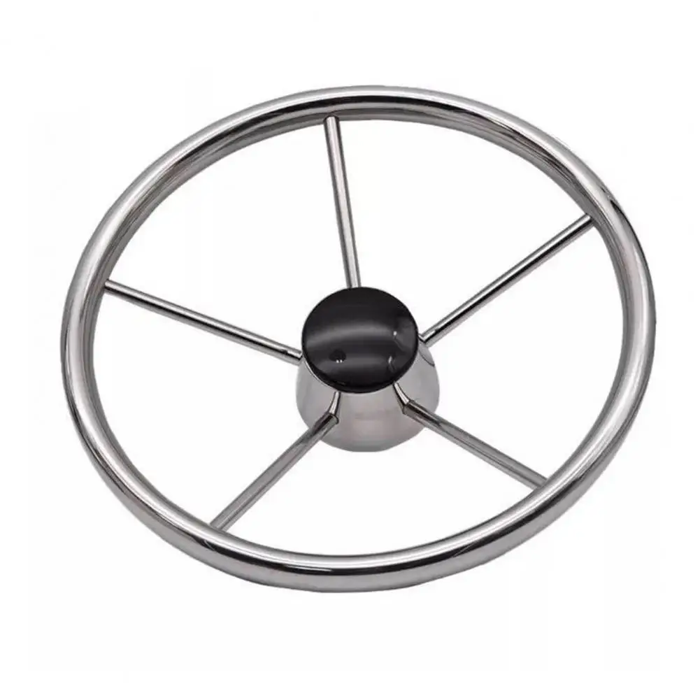 Reliable Silver Color Stainless Steering Wheel Rust-proof Universal 5 Spoke Marine Steering Wheel Direct Replacement
Reliable Silver Color Stainless Steering Wheel Rust-proof Universal 5 Spoke Marine Steering Wheel Direct Replacement
