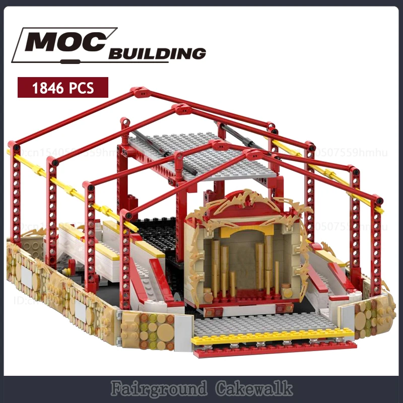 Fairground Cake Walk GBC Module MOC Building Blocks Motor Machine Playground Technology Bricks Collection Toys Creative Gifts
Fairground Cake Walk GBC Module MOC Building Blocks Motor Machine Playground Technology Bricks Collection Toys Creative Gifts