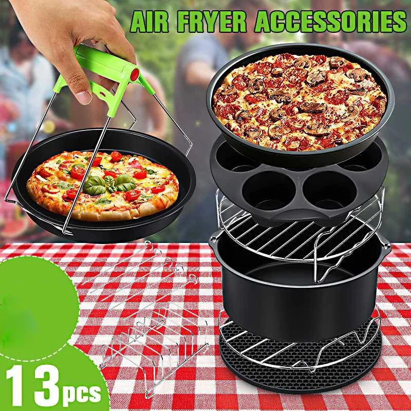 7inch/8inch High Quality Air Fryer Accessories for Gowise Phillips Cozyna and Secura 3.7 - 5.8QT All Airfryer
7inch/8inch High Quality Air Fryer Accessories for Gowise Phillips Cozyna and Secura 3.7 - 5.8QT All Airfryer